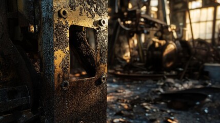 Post-Industrial Ruins: A Glimpse into Decay