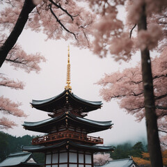 Japanese Temple Closeup
