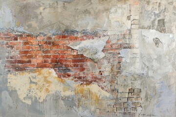 Background Featuring a Brick Wall