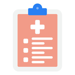 Fototapeta premium Medical Clipboard with Checklist