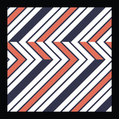 Fototapeta premium Trendy Abstract Geometric Seamless Patterns | Perfect for Digital Prints, Vector Textures, and Sophisticated Background Design. 