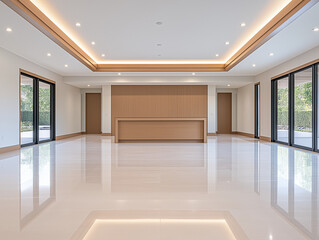 Obraz premium Equipping a Reception Hall with a Custom Welcome Desk