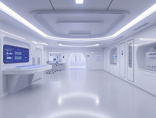 Cutting-Edge Nanotechnology Lab with Molecule Manipulation