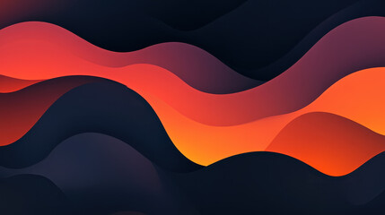 Abstract Waves: A hypnotic blend of dark, vibrant colors, evoking energy and dynamism. Perfect for modern design projects that need a bold, abstract backdrop.