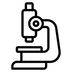 Detailed Microscope Illustration for Scientific Use