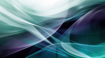 Obraz premium Abstract background combining black, dark, navy, violet, blue, petrol, teal, turquoise, agua, emerald green and white. Beautiful blend of various deep and light hues creating an eye-catching abstract 