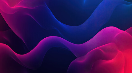 Obraz premium Abstract Pink and Blue Waves 