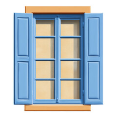 Obraz premium Vibrant Glass Window, a transparent background featuring a clear glass window with vivid colors, enhancing any design project or artwork.