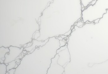 Obraz premium Beautiful Low Contrast White Quartz Slab Top View: Ideal for Kitchen and Bathroom Countertops to Enhance Elegance