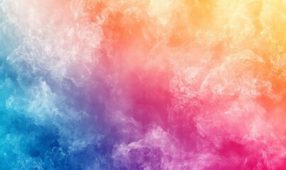 Soft rainbow hues gradient background, vivid gradients texture, desktop wallpaper, retro aesthetic, Generative AI