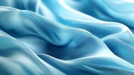 Obraz premium Soft blue turquoise gradient background, blurred contrasts texture, custom graphic, gradient harmony, Generative AI