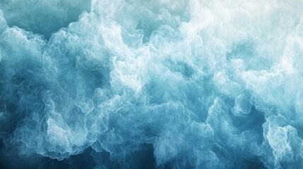 Soft blue turquoise gradient background, blurred contrasts texture, custom graphic, gradient harmony, Generative AI