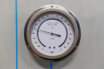 The gauge used to measure the working condition of the air is called Pressure Gauge.