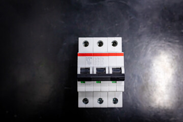 The trip switch is activated to protect the equipment from damage. It is called a circuit breaker.