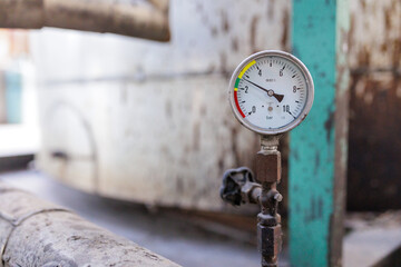 The gauge used to measure the working condition of the air is called Pressure Gauge.