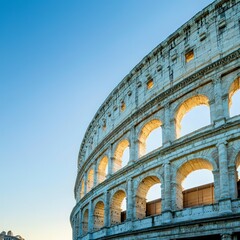 Majestic Roman Coliseum  Ancient Architecture  History  Travel  Italy