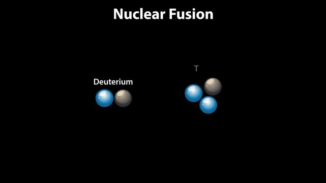 Nuclear Fusion Process Illustrated