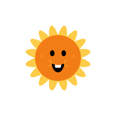 sun cartoon character