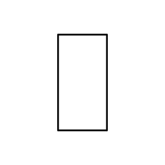 rectangular shape