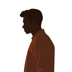 silhouette of person