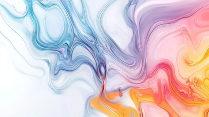 Fototapeta premium abstract white background with gradient color and artistic dynamic line decoration