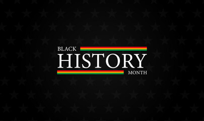 Naklejka premium Celebrating Diversity and Unity Black History Month 2025