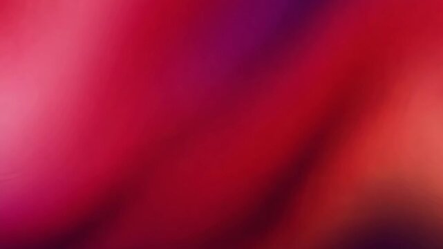 Vibrant Red Flowing Gradient Backdrop with Hues for Endless Loop 4k 60FPS Footage