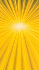Obraz premium Bright Yellow Radial Lines Abstract Background Sunburst Design Gold Texture