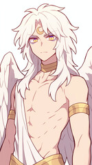 Majestic Angel Character Illustration