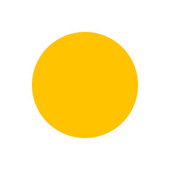 yellow circle shape