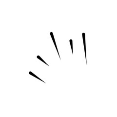 comic stroke element