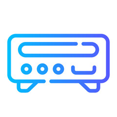 amplifier Line Gradient Icon