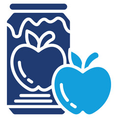 Apple Juice Icon Element For Design