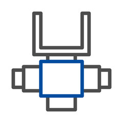 Abstract Geometric Shape Logo, Symbol of Connection, Unity, and Teamwork