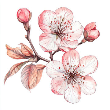 pink flowers