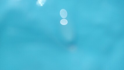 Close up of soft blue colour with blur for background 