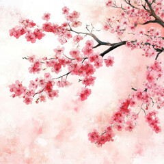 Fototapeta premium cherry blossom background