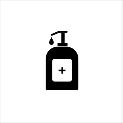 antiseptic or medical care icon vector