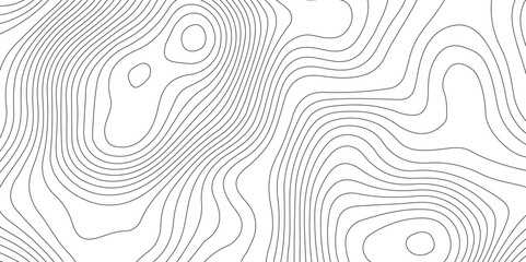 Abstract topographic contours map background,geography contour map linear background vector illustration.