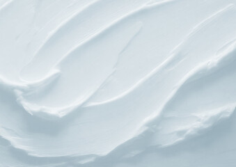 Fototapeta premium 水色のクリームの背景テクスチャ