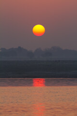 Sunrise Reflection on River