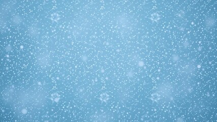 Obraz premium Heavy snowflakes falling on a black background creating a mesmerizing winter scene, frozen, overlay