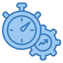 Stopwatch Icon Element For Design