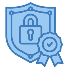 Shield Icon Element For Design