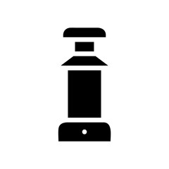 Air freshener icon. Concept of fresh air, fragrance, and hygiene.