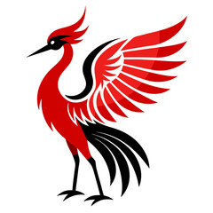 Obraz premium Cultural Bird Symbol