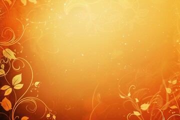 Abstract shiny gold flower background wallpaper backdrop