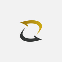 Dynamic Abstract Arrow Cycle Logo Design, Perfect for businesses in recycling, logistics, or process optimization.