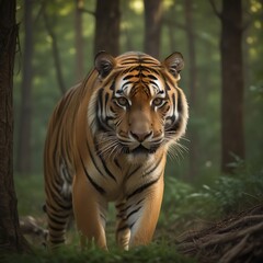 Fototapeta premium tiger in the wild