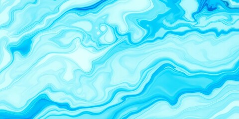 Fototapeta premium Hand painted blue and golden fluid acrylic painting marbled abstract background, blue, mixed liquid